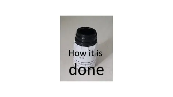 How it is done: Catalyst slurry preparation